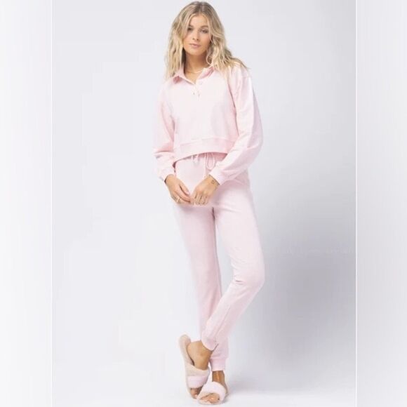 Revolve L*Space Livin is Easy Pant - Size Small - Rose Quartz - Picture 1 of 5